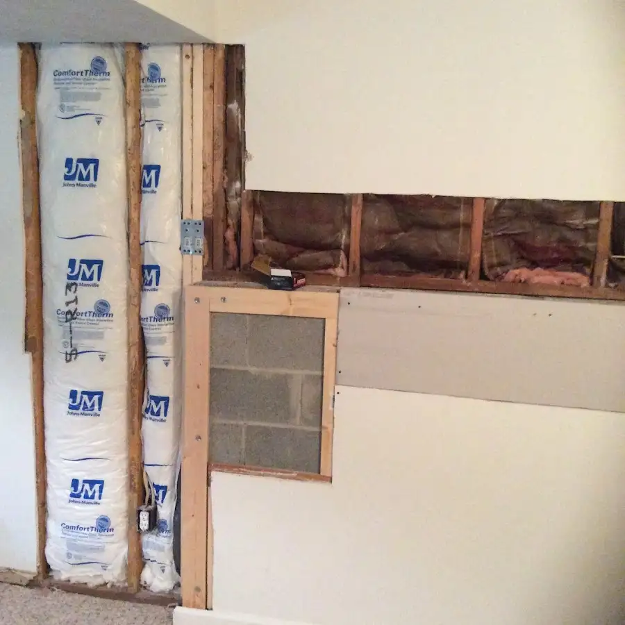 Wall insulation replacement during Structural Drying in Goleta
